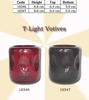 Hammered Finish Candle Votive