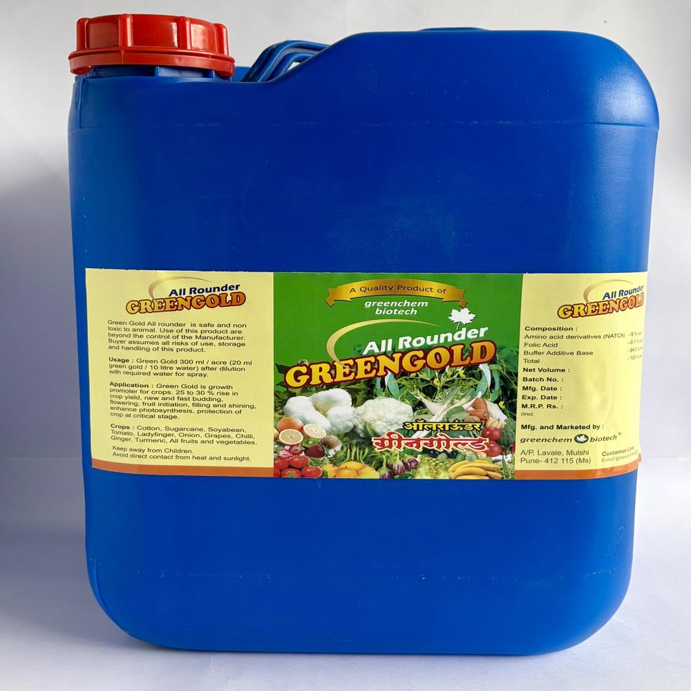 Green Gold- All Rounder- Nano Gold - Physical State: Liquid