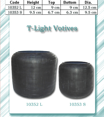 Frosted Candle Votive