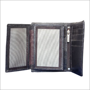 Folded Leather Wallet