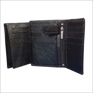 Fashionable Tanned Leather Wallet