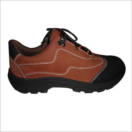 Brown Sports Leather Shoes