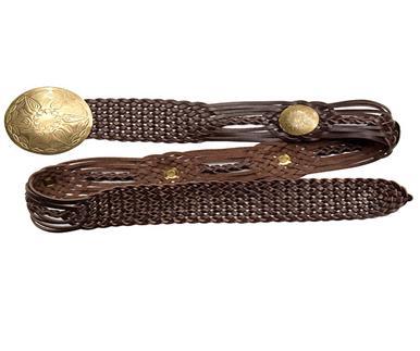Brown Leather designer Belt