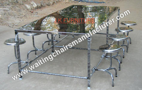 Stainless Steel Canteen Table