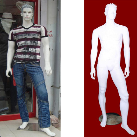 Man Face Mannequins