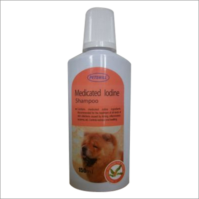 Medicated iodine  Shampoo for pet