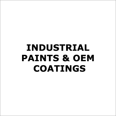 Industrial Paints & OEM Coatings