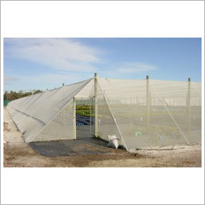 White Wall Shed Net