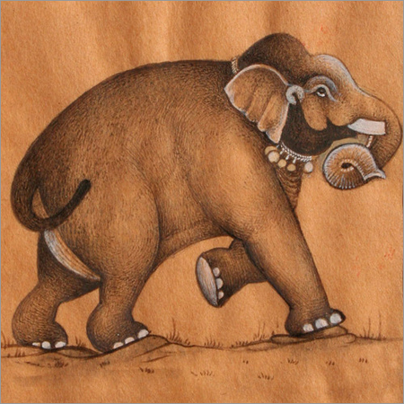 Paper Elephant Paintings