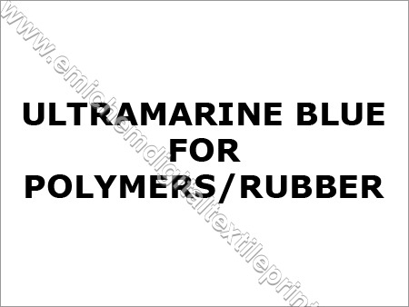 Ultramarine Blue for Polymers Rubber