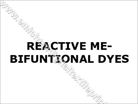 Reactive ME-Bifunctional Dyes