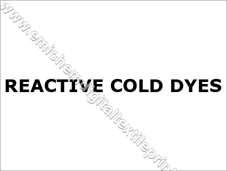 Reactive Cold Dyes