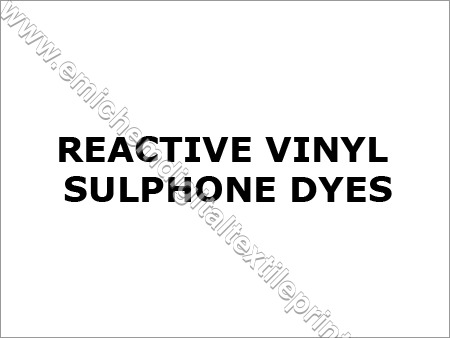 Reactive Vinyl Sulphone Dyes