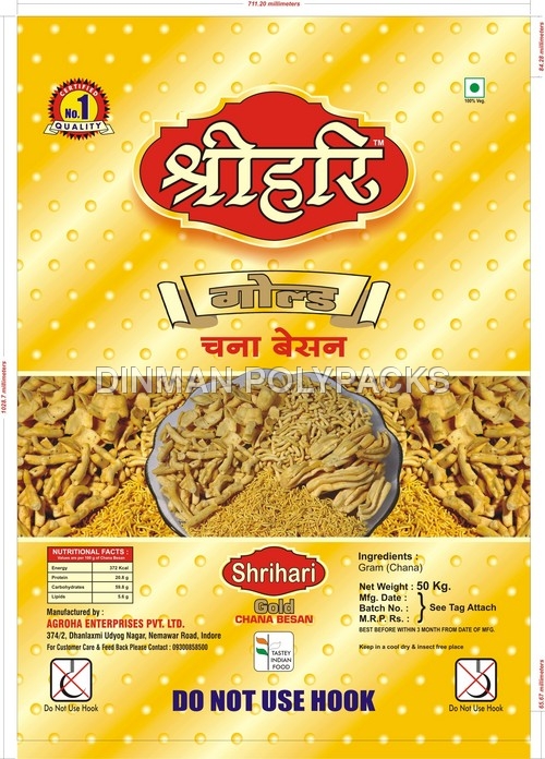 Besan Packing Pp Bags
