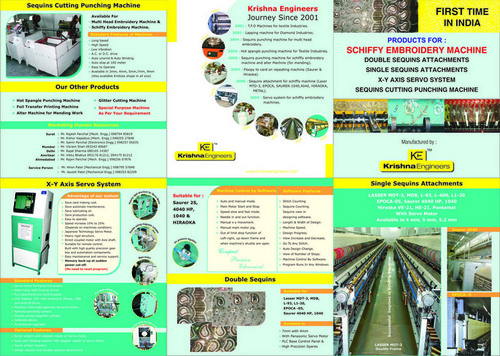 X-Y Servo System For Schiffly Embroidery Machine