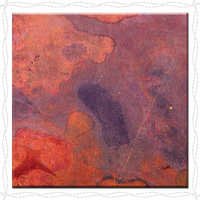 Kund Multi Slate Stone - Polished Slate, Irregular Shape, Reddish-brown, Variable Thickness | Durable, Water-resistant, Easy To Clean, Attractive