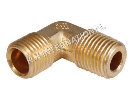 Brass Connector Elbow Male