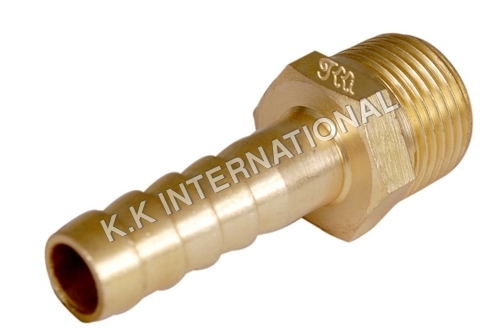 Brass Hose Nipple Male