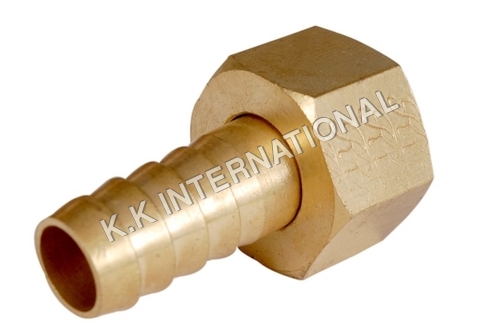 Brass Hose Nut & Nipple Set