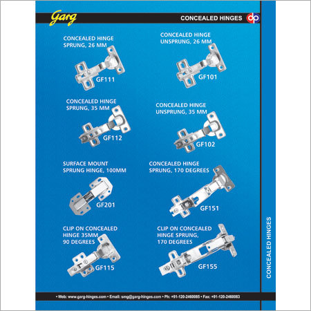 Concealed Hinges