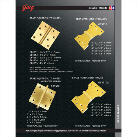 Brass Hinges