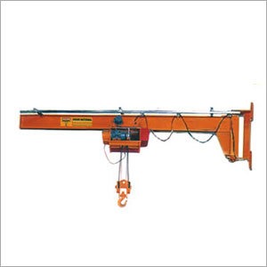 Jib Cranes - Mild Steel, Up to 5m Swing Arm , Corrosion Resistance, High Speed Operation, 360 Degrees Swings, Ideal for Industrial Use
