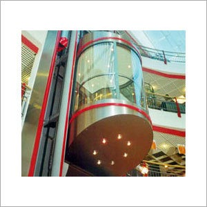 Stainless Steel Automatic Door Passenger Lift