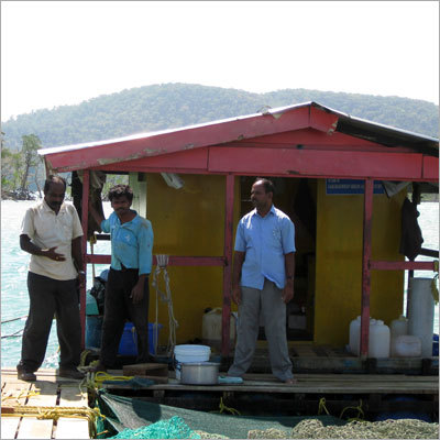 Fish Cage Watching Hut ( Floating)