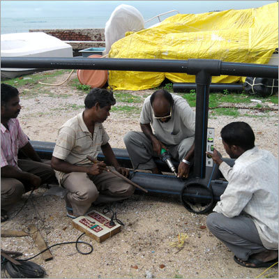 Fishes Cage Fabrication