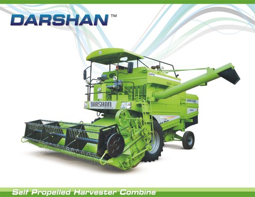 Self Propelled Combine Harvester