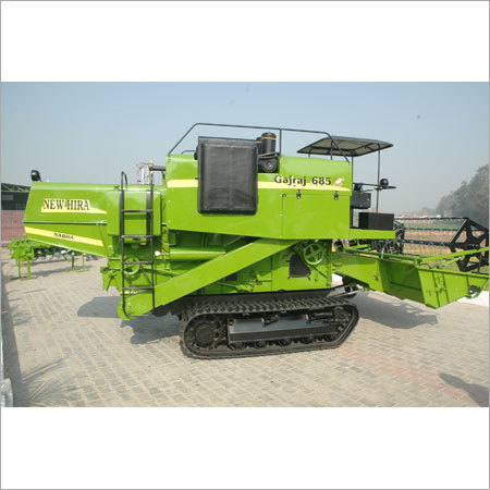 Tractor Mounted Combined Harvester