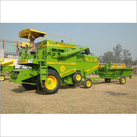 Harvester Combine with Trolley