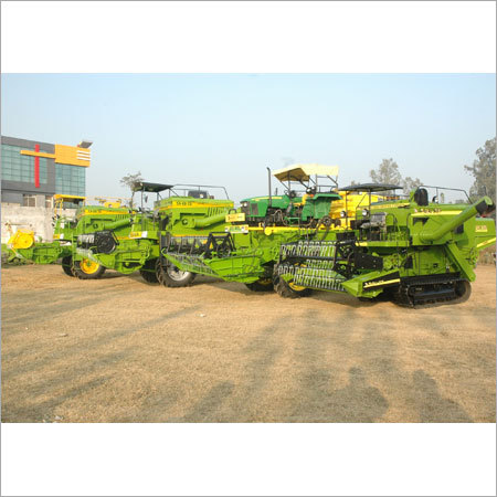 Self Combine Driven Harvester