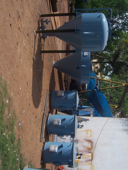 Bin Vent Filter - Stainless Steel, Customizable Dimensions | High Flow Rate, Efficient Filtration, Multiple Filter Bag Options, Durable and Cost-Effective