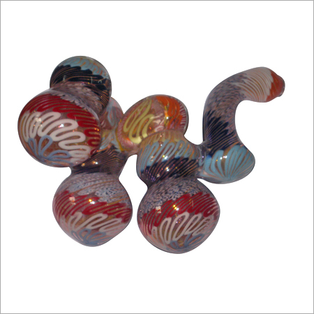 Inside 3 Chamber Bubbler - Borosilicate Glass, 5-7 Inches, Multicolored | Triple Chambers, Smooth Smoking, Easy Cleaning