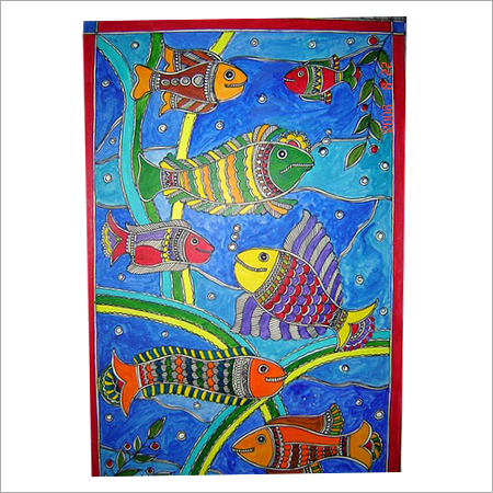 Painting - Canvas Acrylic, 24x36 Inches, Multicolored | Vibrant Colors, Unique Hand Painted Design, Gloss Finish