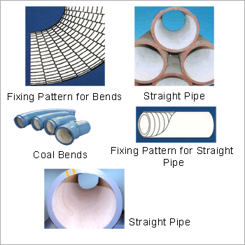 Alumina Ceramic Lined Coal Pipe Lines