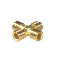 Brass Four Way Male Connectors