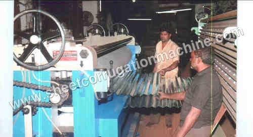 Sheet Corrugation Machine By REGAL IRON & STEEL WORKS