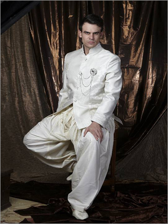 Embroidery Sherwani Suit