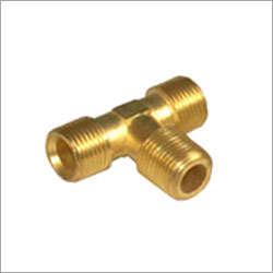 Brass Branch Tee Male