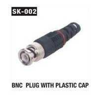 BNC Plug With Plastic Cap