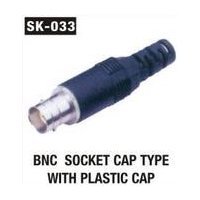 BNC Socket Cap Type with plastic Cap