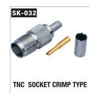 TNC Socket Crimp Type