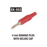 4 mm Banana Plug With Deluxe Cap