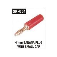 4 mm Banana Plug With Small Cap By ESKAY INDUSTRIES