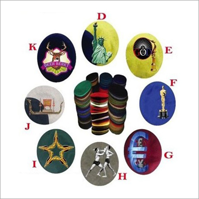 Fashioned Embroied Berets
