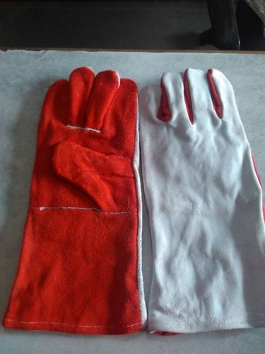 Heavy Heat Resistance Leather Hand Gloves