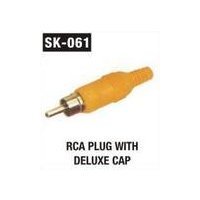 RCA Plug With Deluxe Cap