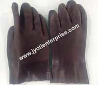PVC Hand Gloves Supported
